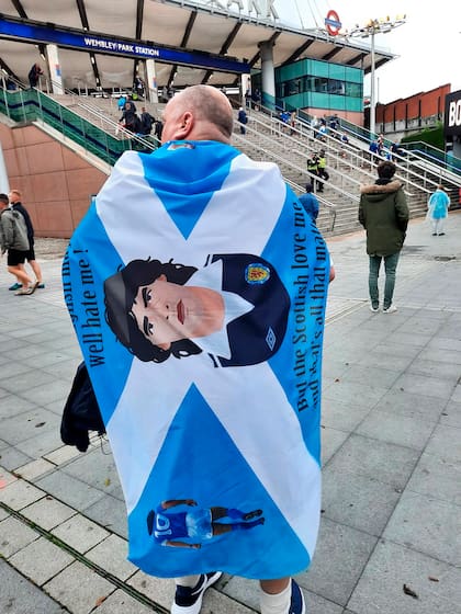 UEFA EURO 2020 Group D football match between England and Scotland at Wembley Stadium in London on June 18, 2021