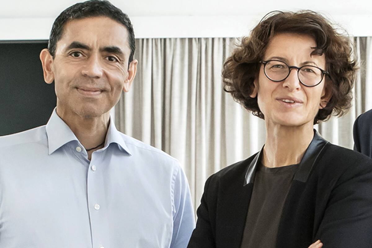 Ugur Sahin y Özlem Türeci de Biontech