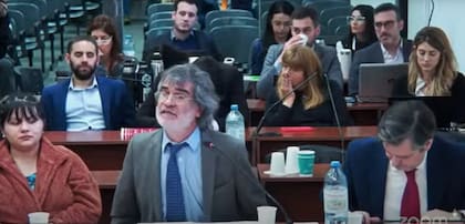 Uliarte y el defensor oficial Eduardo Chittaro