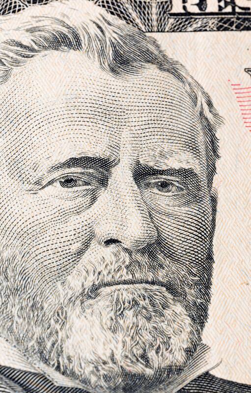 Ulisses Grant, héroe de la Guerra Civil y 18° presidente de los EE.UU., aparece en los billetes de 50 dólares