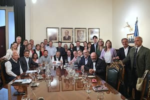 Ultima reunión de Juntos por el Cambio en el Senado, una foto que no volverá a repetirse