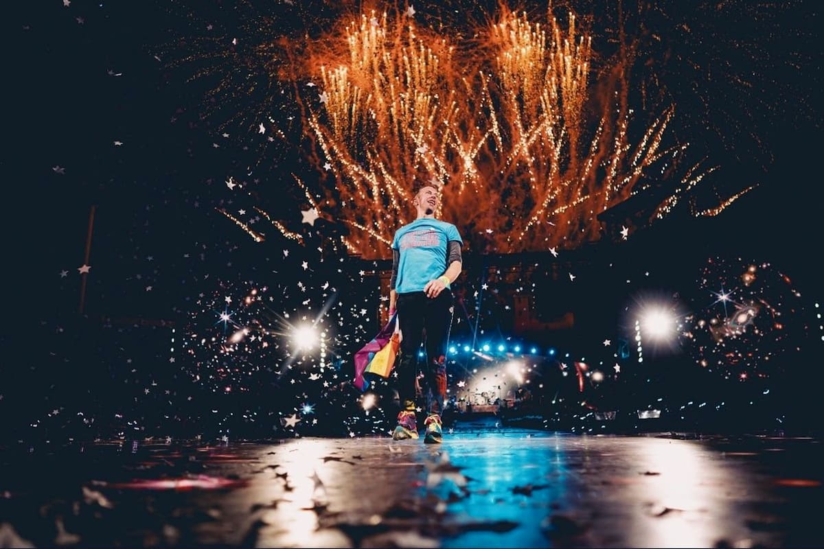 Ùltimo concierto de Coldplay en Santiago de Chile