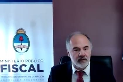 Último día de alegatos en la causa Vialidad. Fiscal Sergio Mola