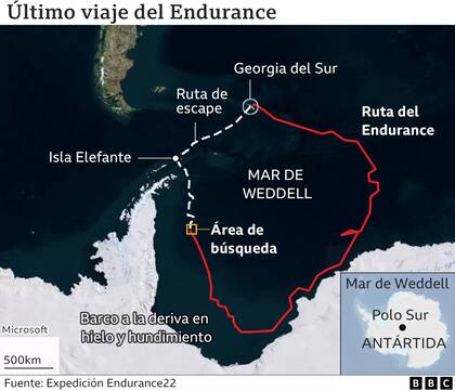 Último viaje del Endurance