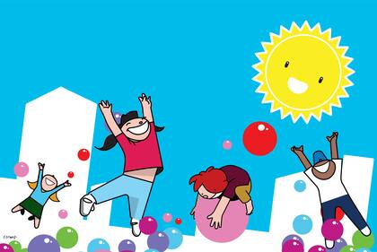 Últimos días de las vacaciones de invierno con tardes a pleno sol para los chicos