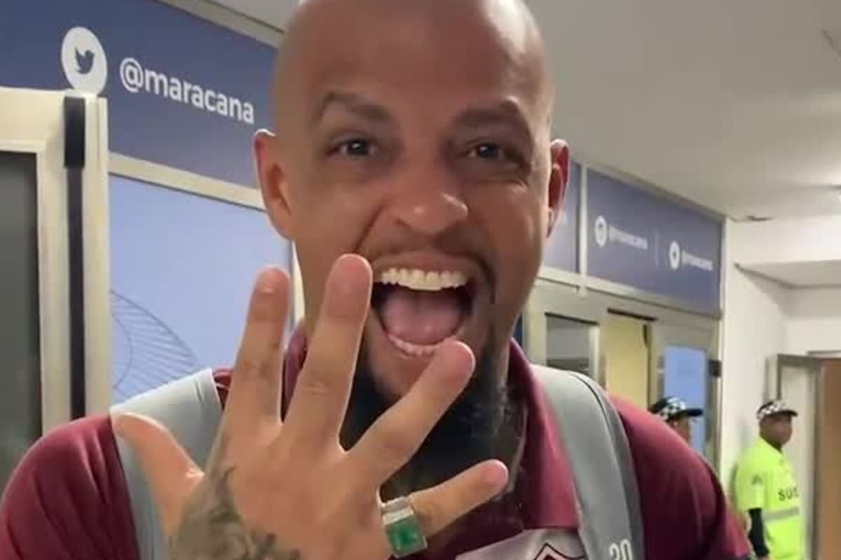 Um… dois… três… quatro… CINCO, la cargada de Felipe Melo a River