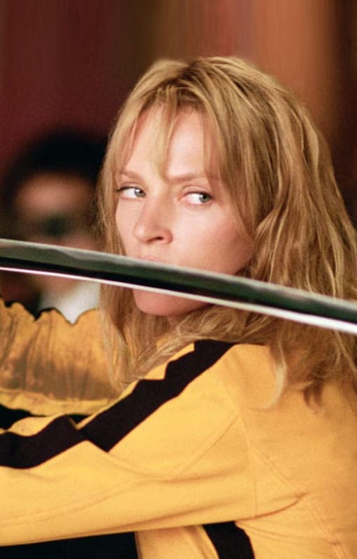 Uma Thurman en una escena de Kill Bill Vol. 1