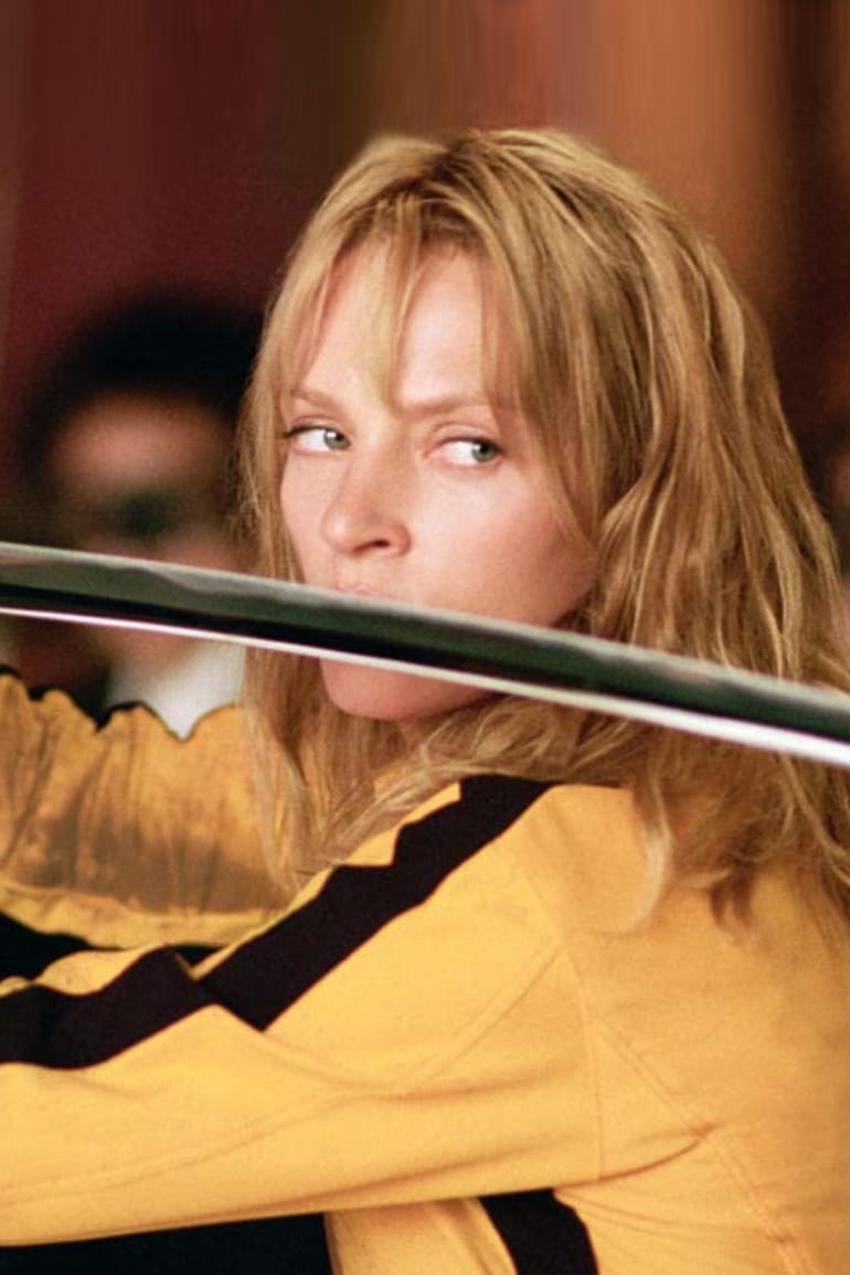 Uma Thurman en una escena de Kill Bill Vol. 1