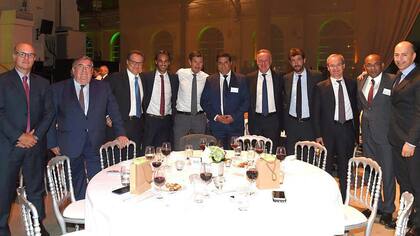 Umberto Gandini (AC Milan) - Pedro López Jiménez (Real Madrid) - Michele Centenaro (Secretario General ECA) - Zvonimir Boban (FIFA) - Daniel Angelici (Boca Juniors y Liga Sudamericana de Clubes de Fútbol) - Karl Heinz Rummenigge (Bayer Múnich y ECA) - Andrea Agnelli (Juventus) - Giorgio Marchetti (