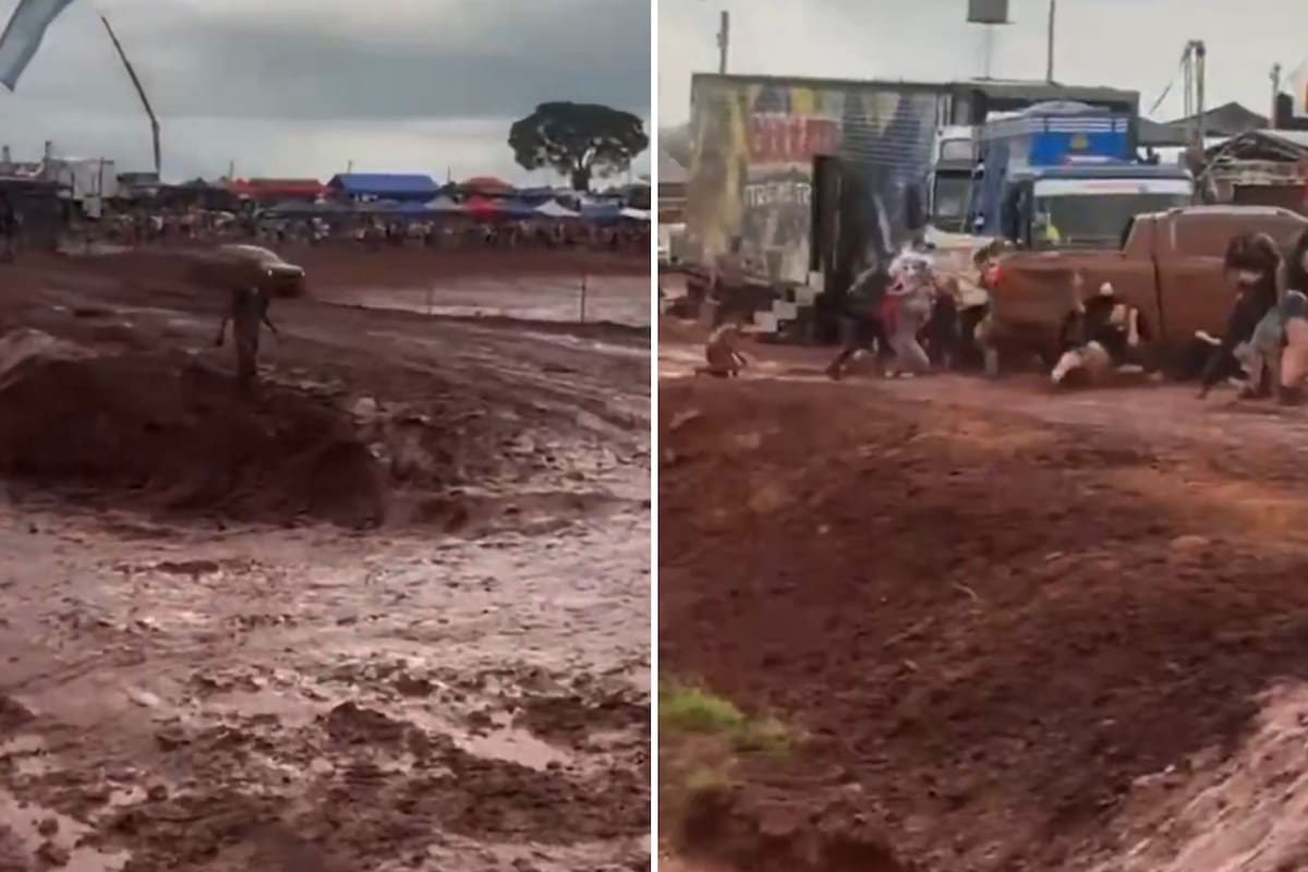 Un accidente conmocionó a la localidad de El Soberbio, en Misiones, cuando una camioneta perdió el control en un circuito y atropelló a varias personas
