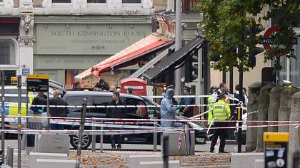 Un accidente de tránsito hizo revivir el pánico en Londres