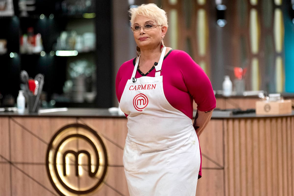 Un accidente que casi malogra todo el plato.