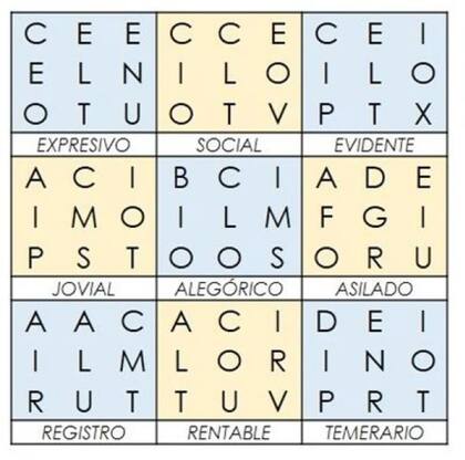 Un acertijo que busca fortalecer la faceta cognitiva (Foto:Facebook)