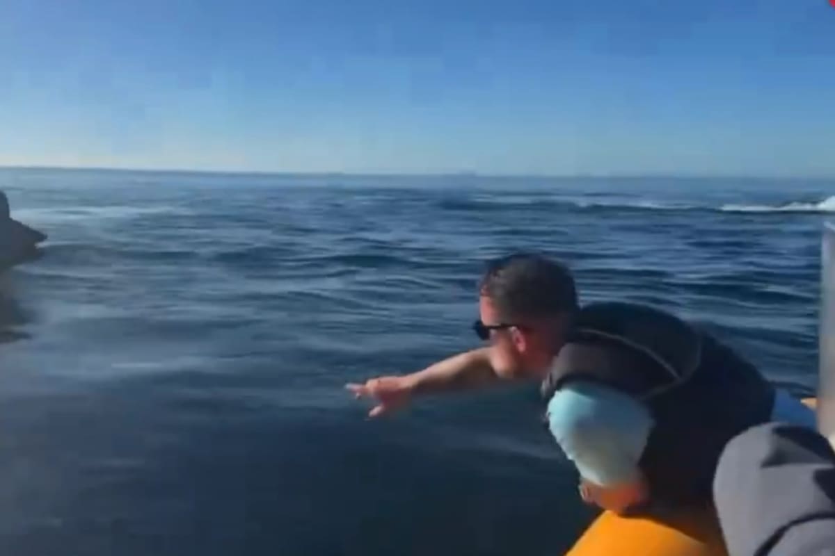 Un activista de ultraderecha que ha encabezado protestas contra los migrantes que cruzan el canal de la Mancha en pequeñas embarcaciones fue arrestado por presuntamente rajar una lancha neumática en el agua