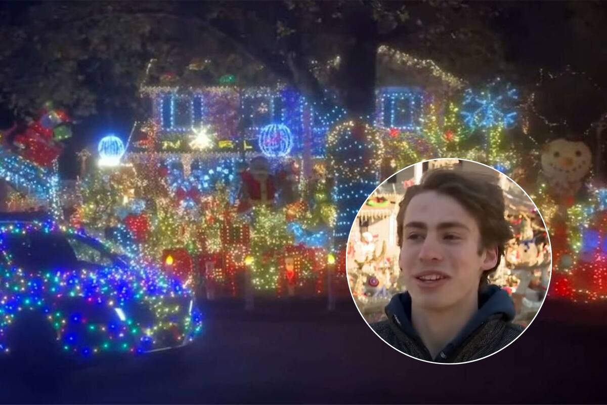 Un adolescente de Long Island y transformó la basura navideña en un evento benéfico que recauda miles de dólares