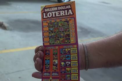 Un afortunado de Texas ganó un millón de dólares con un juego de raspadito