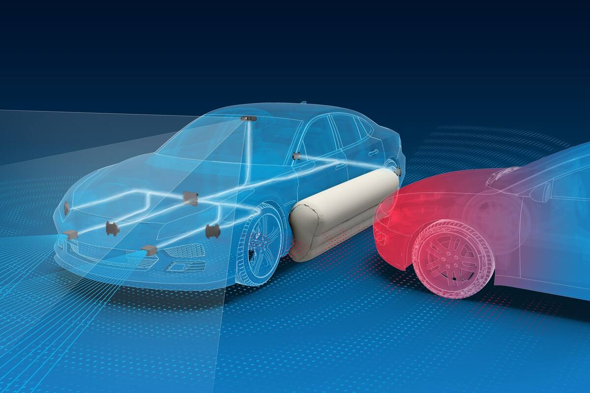 Un airbag externo puede frenar tres centímetros un choque lateral, y según la firma ZF eso alcanza para reducir en un 40% la probabilidad de que las lesiones del pasajero sean graves