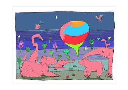 Un álbum mudo que cuenta una historia de sueños