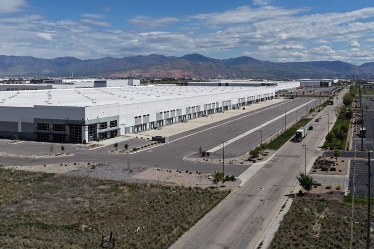 Un almacén utilizado como centro de detención del ICE en el estado de Utah