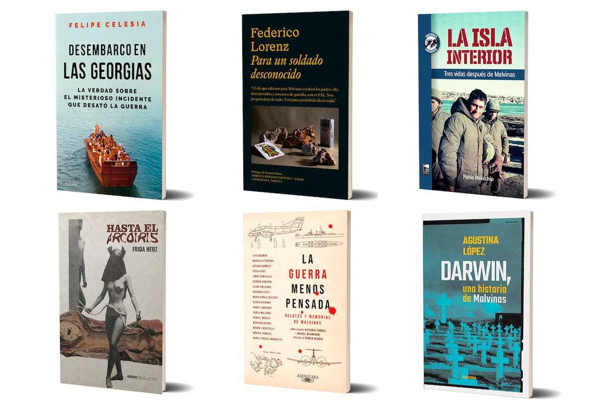 Un aluvión de novedades editoriales llegó a las librerías por los 40 años de la guerra