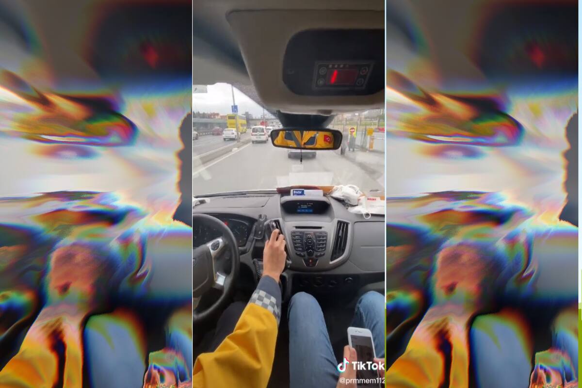 Un ambulanciero turco esquiva los autos a toda velocidad