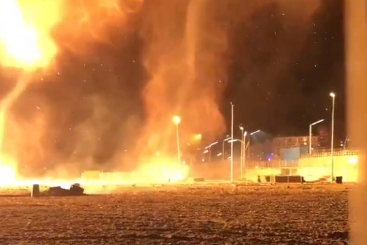 Un "tornado de fuego" se registró en la localidad holandesa de Scheveningen