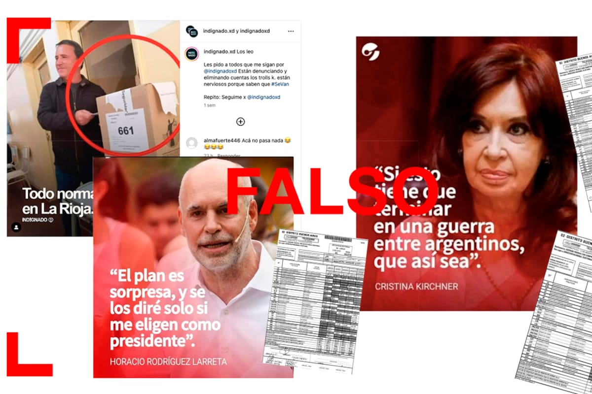 Un anticipo de las desinformaciones que suelen circular durante los procesos electorales y que muy probablemente se repitan en estas elecciones de 2023