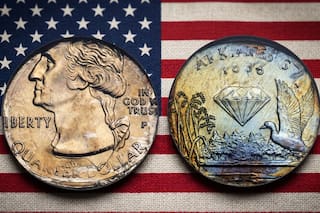 La moneda de 25 centavos de Arkansas de 2003 que puede valer más de US$5600