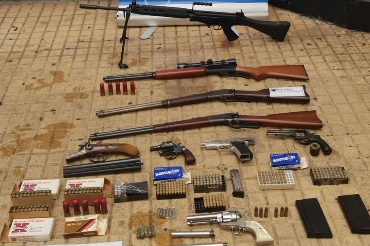 Un arsenal en Versalles