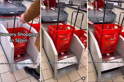 Un ascensor de changuitos sorprendió a una familia estadounidense