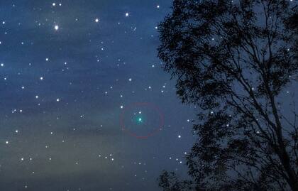 Un astrofrotógrafo de Egipto capturó la imagen del cometa 3I/ATLAS desde la superficie terrestre