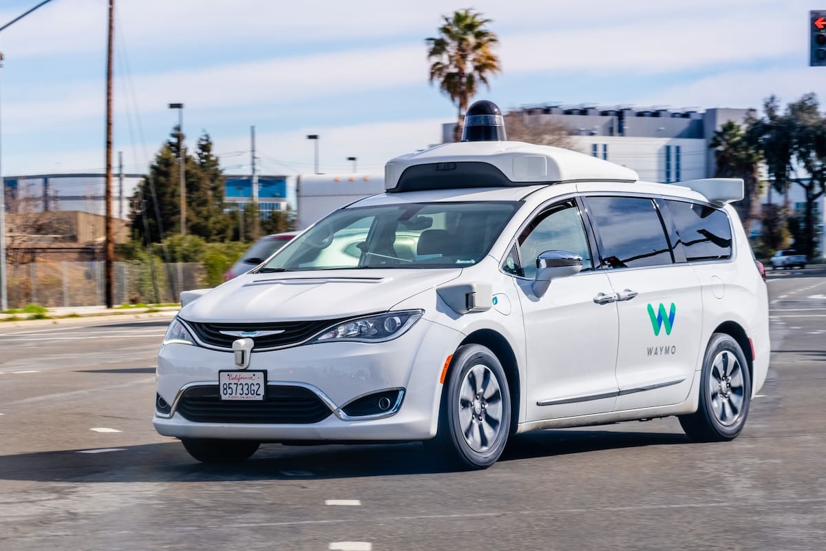 Un auto de Waymo en Santa Clara, California, en septiembre último