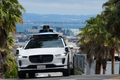 Un auto Waymo en San Francisco, el 4 de septiembre del 2025. (AP foto/Jeff Chiu)
