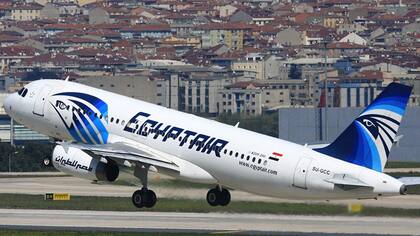 Un avión de EgypAir