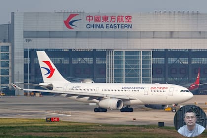 Un avión de ChinaEastern