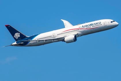 Un avión de Aeroméxico tuvo un inconveniente y tuvo que hacer una maniobra