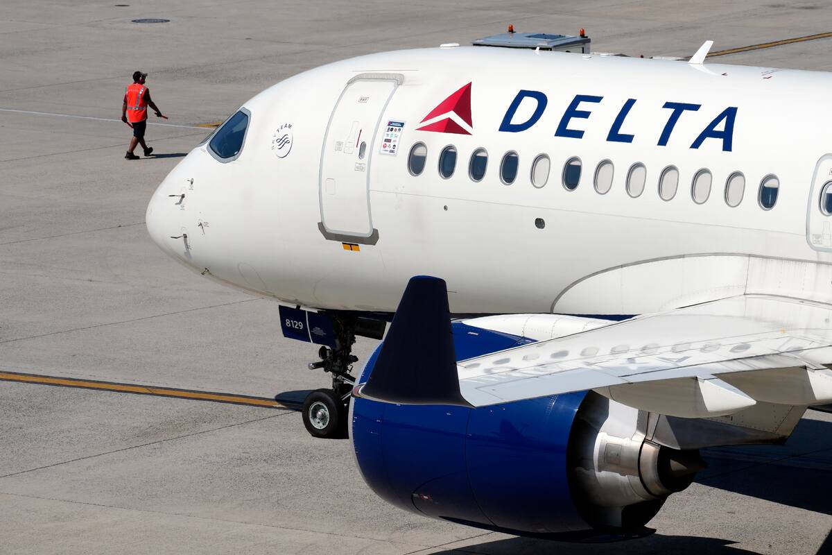 Un avión de Delta Air Lines se prepara para despegar, el viernes 19 de julio de 2024, en el Aeropuerto Internacional Logan, en Boston
