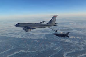 Un avión de reabastecimiento de combustible estadounidense se estrelló en Irak