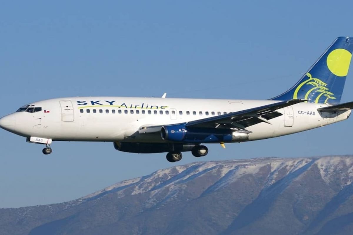 Un avión de Sky Airlines