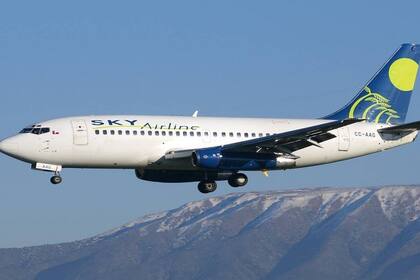 Un avión de Sky Airlines