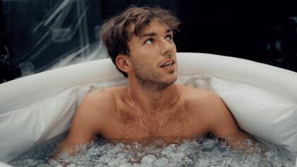 Un baño de hielo para Pierre Gasly en Singapur