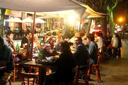 Un bar en Providencia, en Santiago de Chile