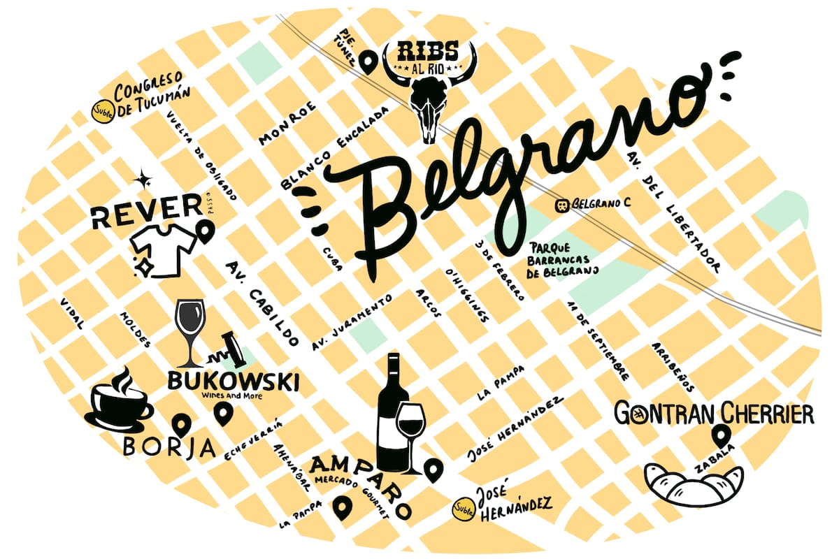 Un barrio clásico que nunca pasa de moda. Con cafés que son punto de encuentro, tiendas de autor, delis con productos gourmet y vinotecas de culto, Belgrano invita a pasear, probar y llevarse algo rico o con estilo.