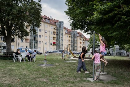 Un barrio obrero de Graz
