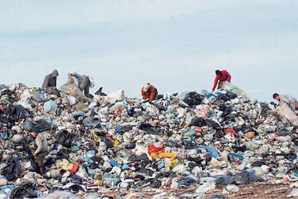 Un basural a cielo abierto
