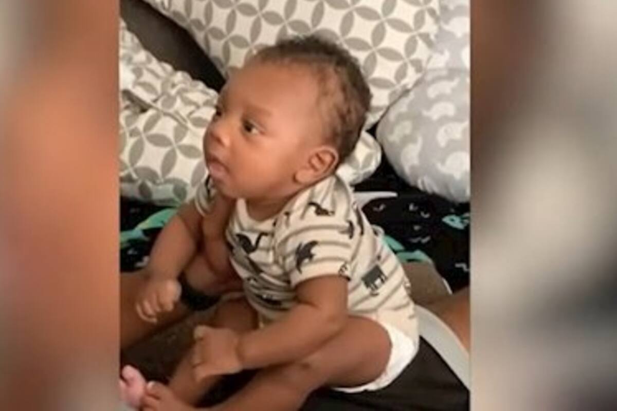 Un bebé con apenas dos meses pronunció sus primeras palabras