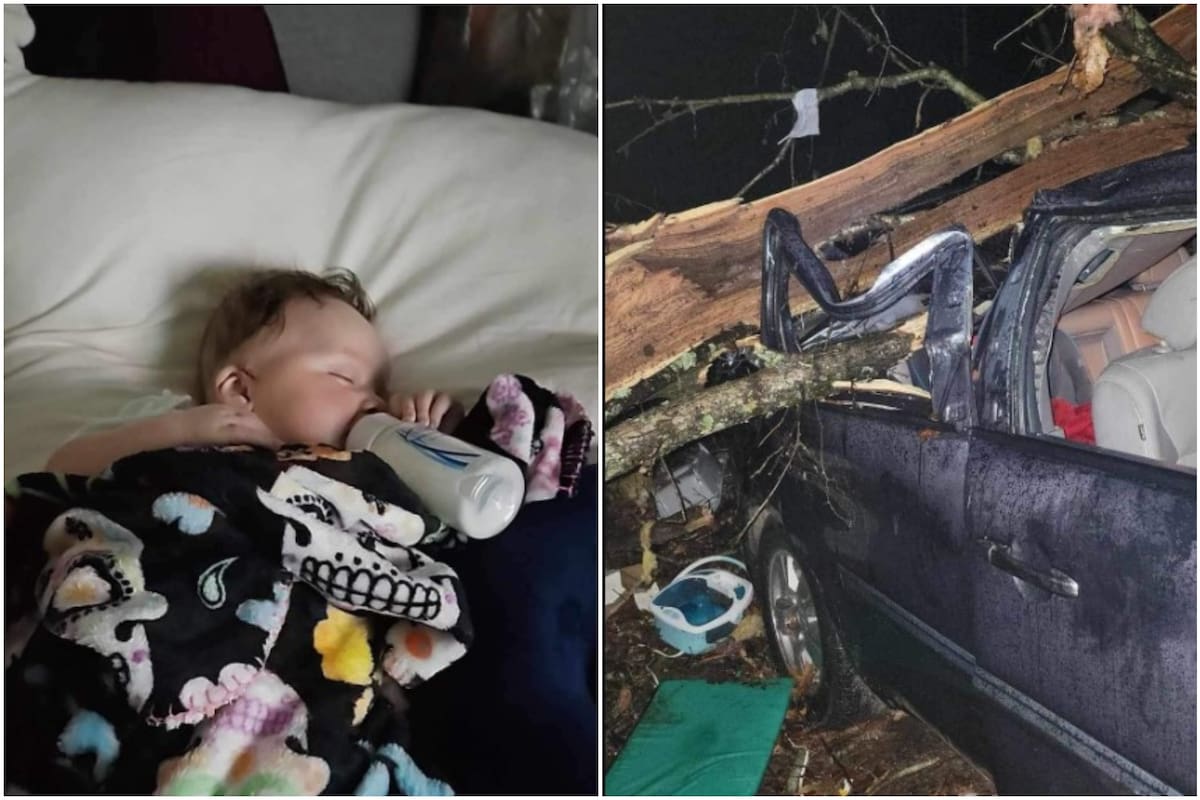 Un bebé sobrevivió al reciente tornado de Tennessee