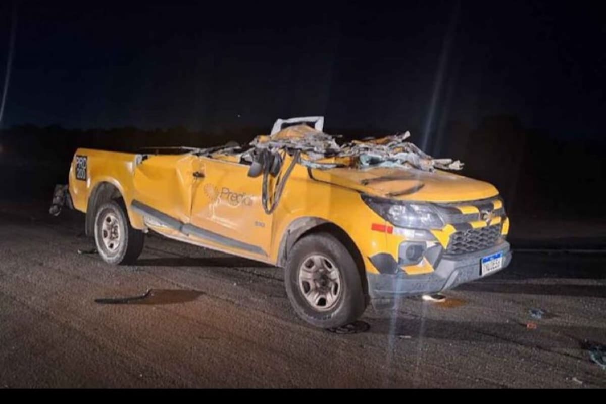 Un Boeing 737 MAX 8 de GOL chocó contra una camioneta Chevrolet S10, durante el despegue en la pista 10 de Galeão