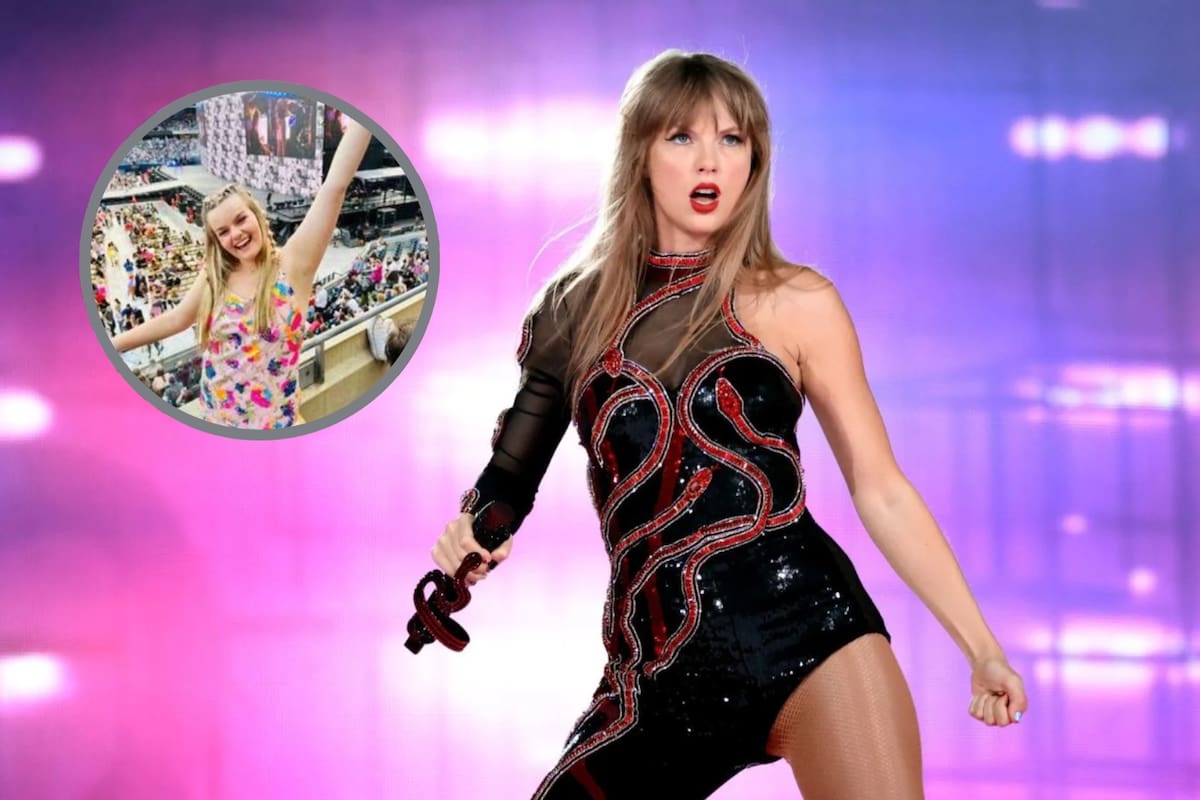 Un bombero rescató el vestido de una fan de Taylor Swift y fue viral en las redes