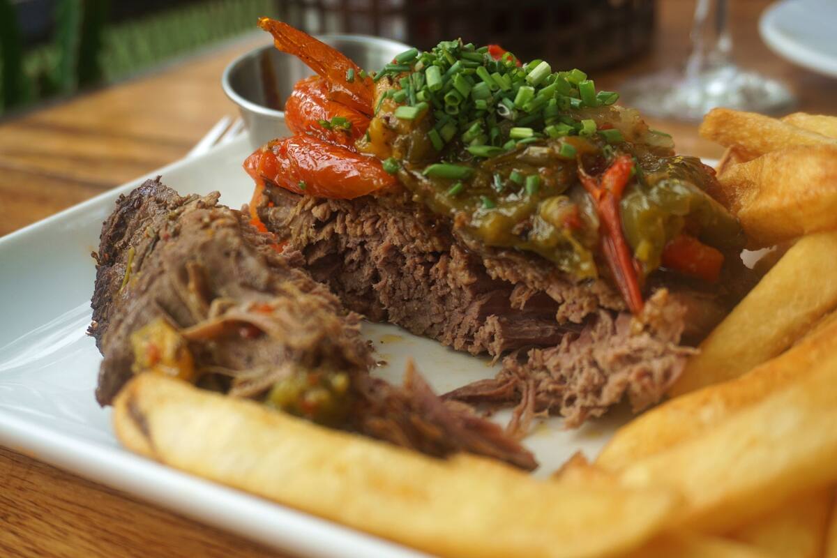 Un brisket de Rock/Ribs